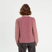 Blouse manches longues rouge femme