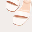 Sandales à talons blanc femme