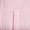 Chemise ample pliss&eacute;e manches courtes rose femme