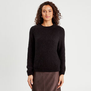 pull manches longues noir femme Pull manches longues noir femme