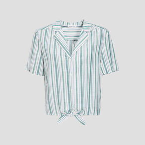 chemise manches courtes vert femme Chemise manches courtes vert femme