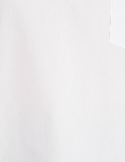 Blouse manches 3/4 blanc femme