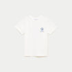 T-shirt imprim&eacute; fleurs Bridgerton ecru femme