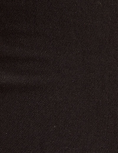 Jupe-short droite fentes noir femme