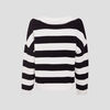 pull avec col en v ecru femme