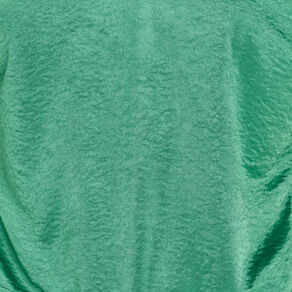 T-shirt manches courtes satiné vert femme