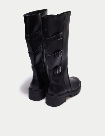 Bottes noir femme