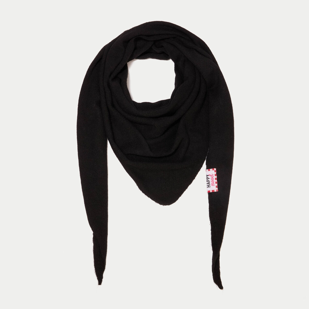 Foulard noir femme