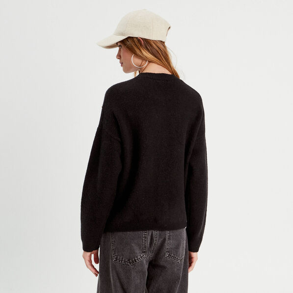 pull manches longues noir femme Pull manches longues noir femme
