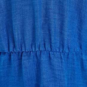 robe evasee bretelles nouees bleu electrique femme Robe évasée bretelles nouées bleu electrique femme