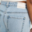 Jeans wide leg ultra large denim bleach femme