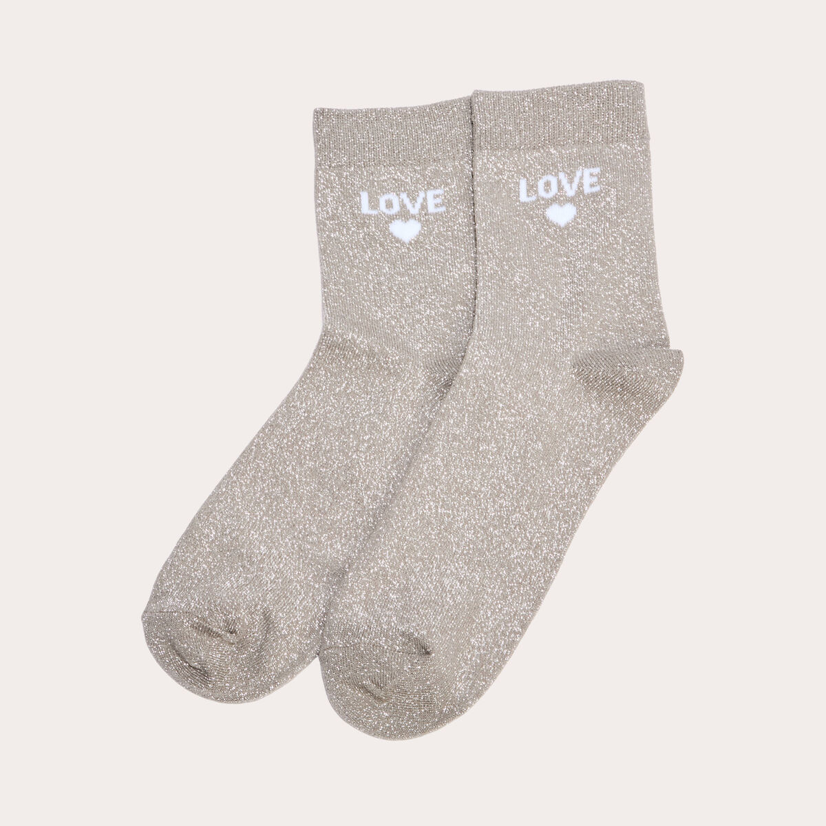 Chaussettes vert kaki femme
