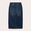 Jupe crayon taille standard bleu fonc&eacute; femme