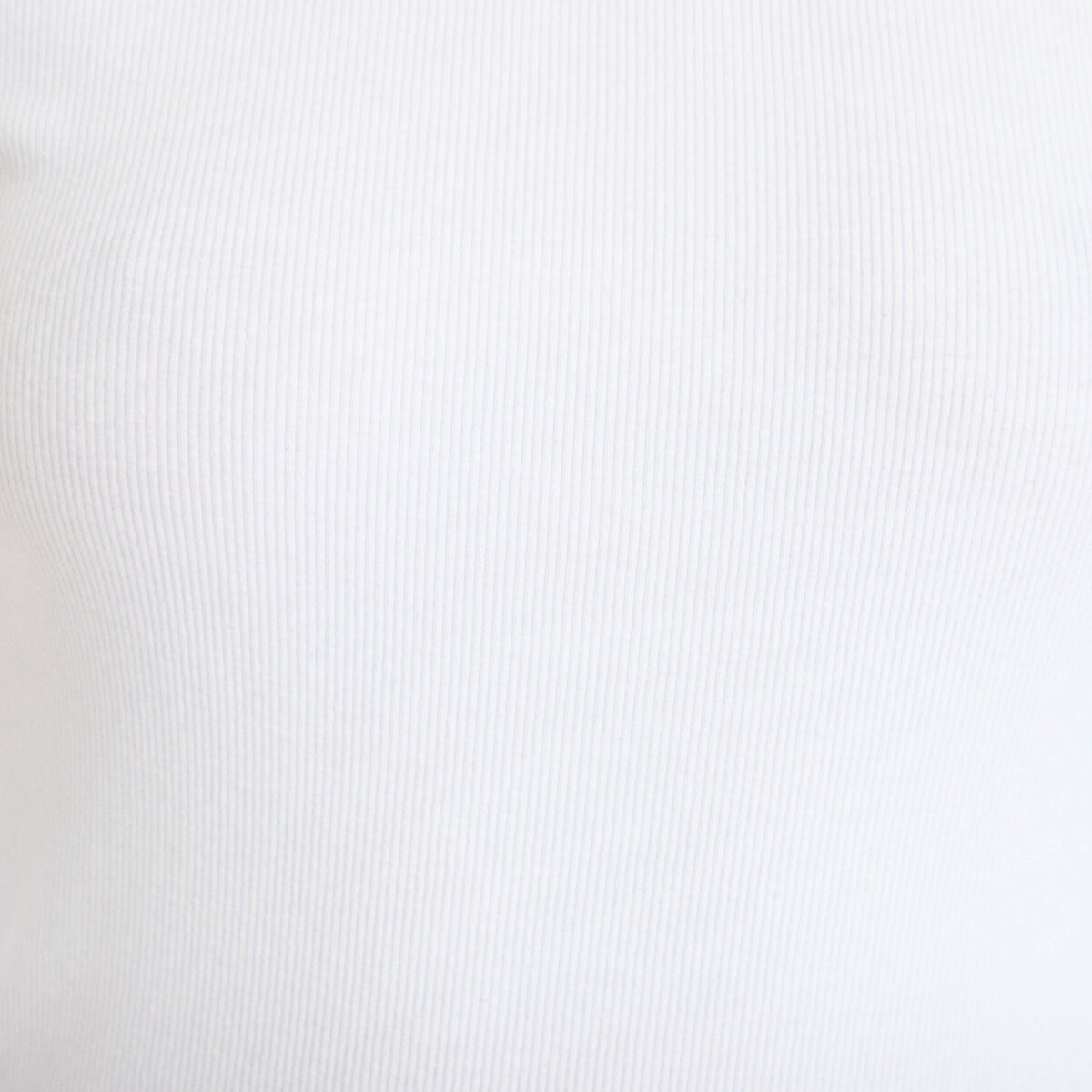 T-shirt col bateau blanc femme