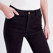 Jeans slim 5 poches denim noir femme