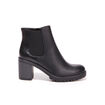 Bottines chelsea à talons noir femme