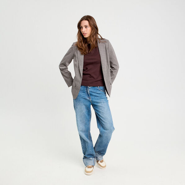 Débardeur sans manches marron foncé femme