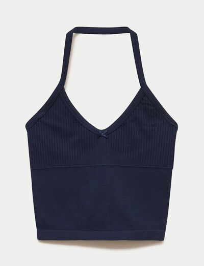 Haut bleu marine femme