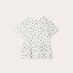 Blouse manches courtes ecru femme