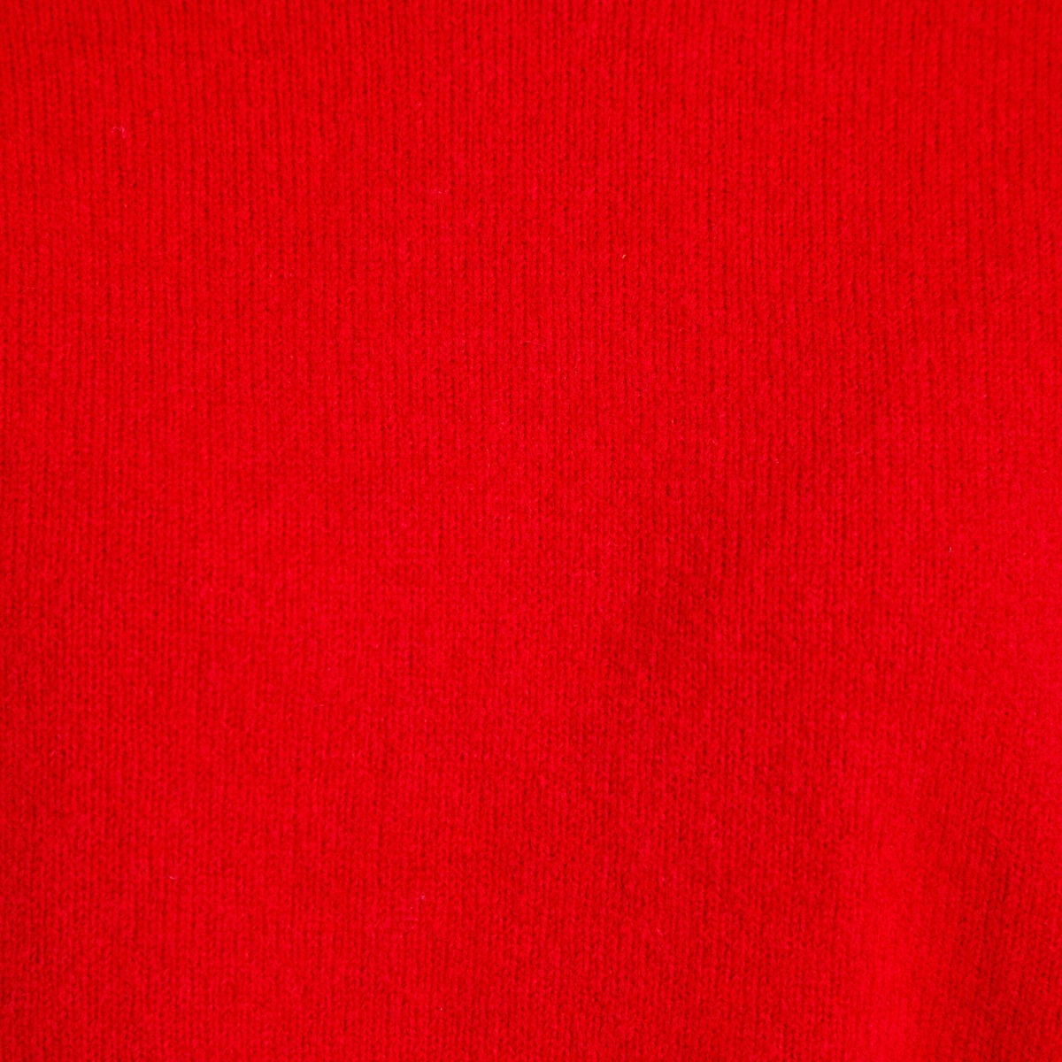 Pull col rond rouge femme