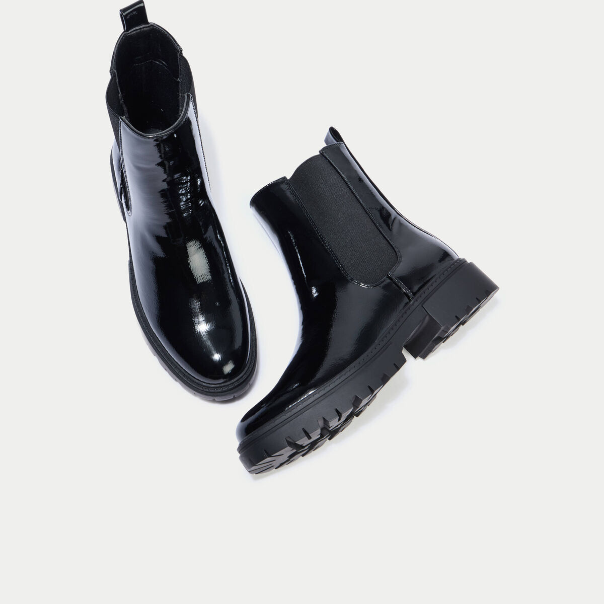 Bottines noir femme