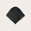 Plaid triangle gris fonc&eacute; femme