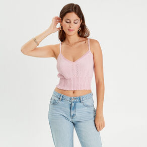 blouse broderie anglaise rose poudree femme Blouse broderie anglaise rose poudrée femme