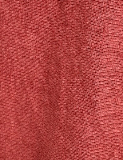 Chemise manches 3/4 contenant du lin vieux rose femme