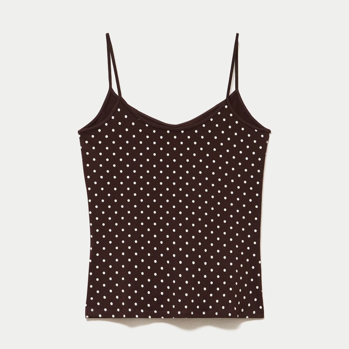 D&eacute;bardeur ajust&eacute; col rond marron femme