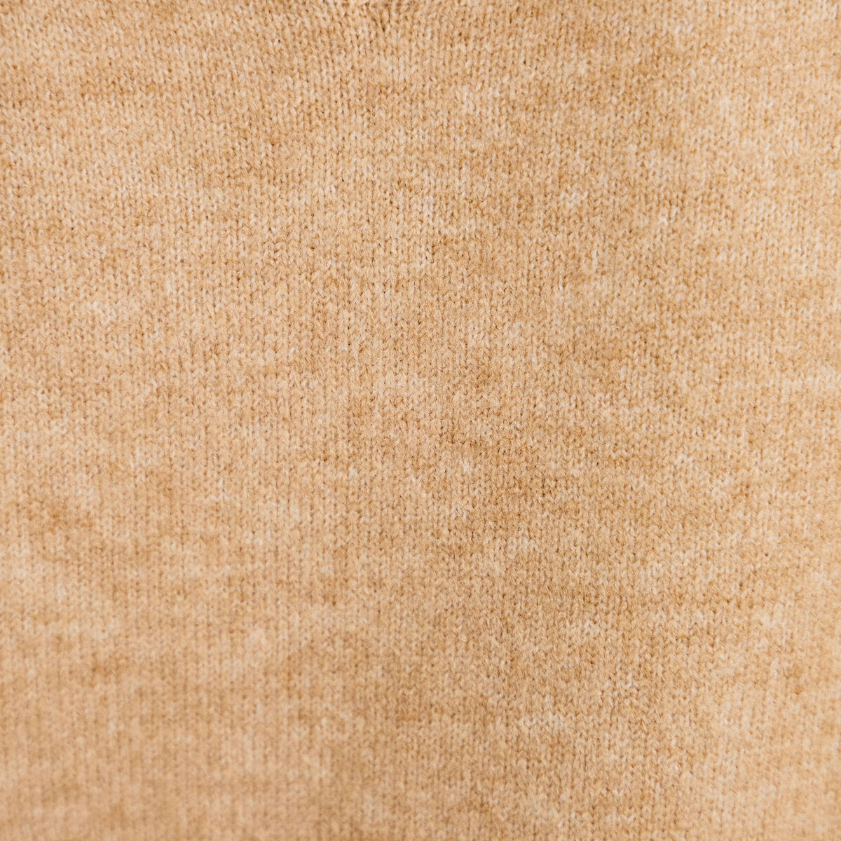 Pull fin 2-en-1 manches longues beige femme