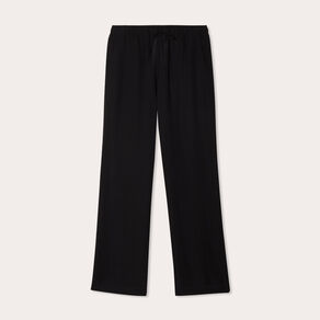 pantalon large fluide noir femme Pantalon large fluide noir femme