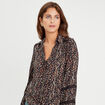 Chemise manches longues noir femme