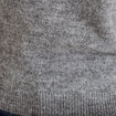 Pull col bardot manches longues gris femme