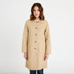 Trench col chemise sable femme