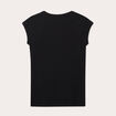 T-shirt manches courtes noir femme