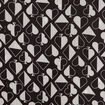 Robe évasée manches 3/4 noir femme