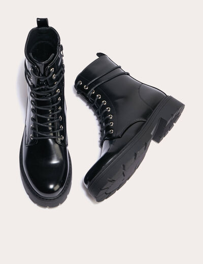 Bottines noir femme