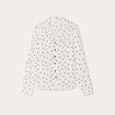 Chemise manches longues blanc femme