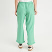 Pantalon large 7/8ème vert émeraude femme