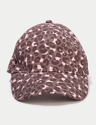 Casquette violet femme