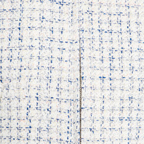 Veste courte oversize zippée blanc femme