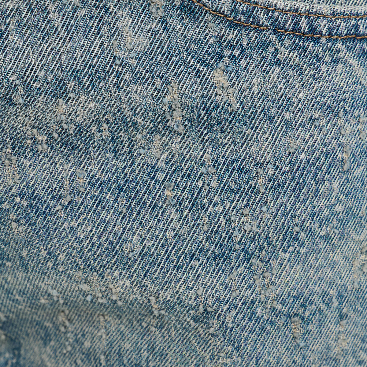 Jean droit taille standard denim dirty femme
