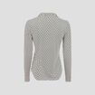 Blouse Charlotte - manches longues blanc femme