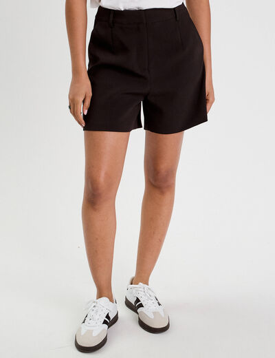 Short regular noir femme