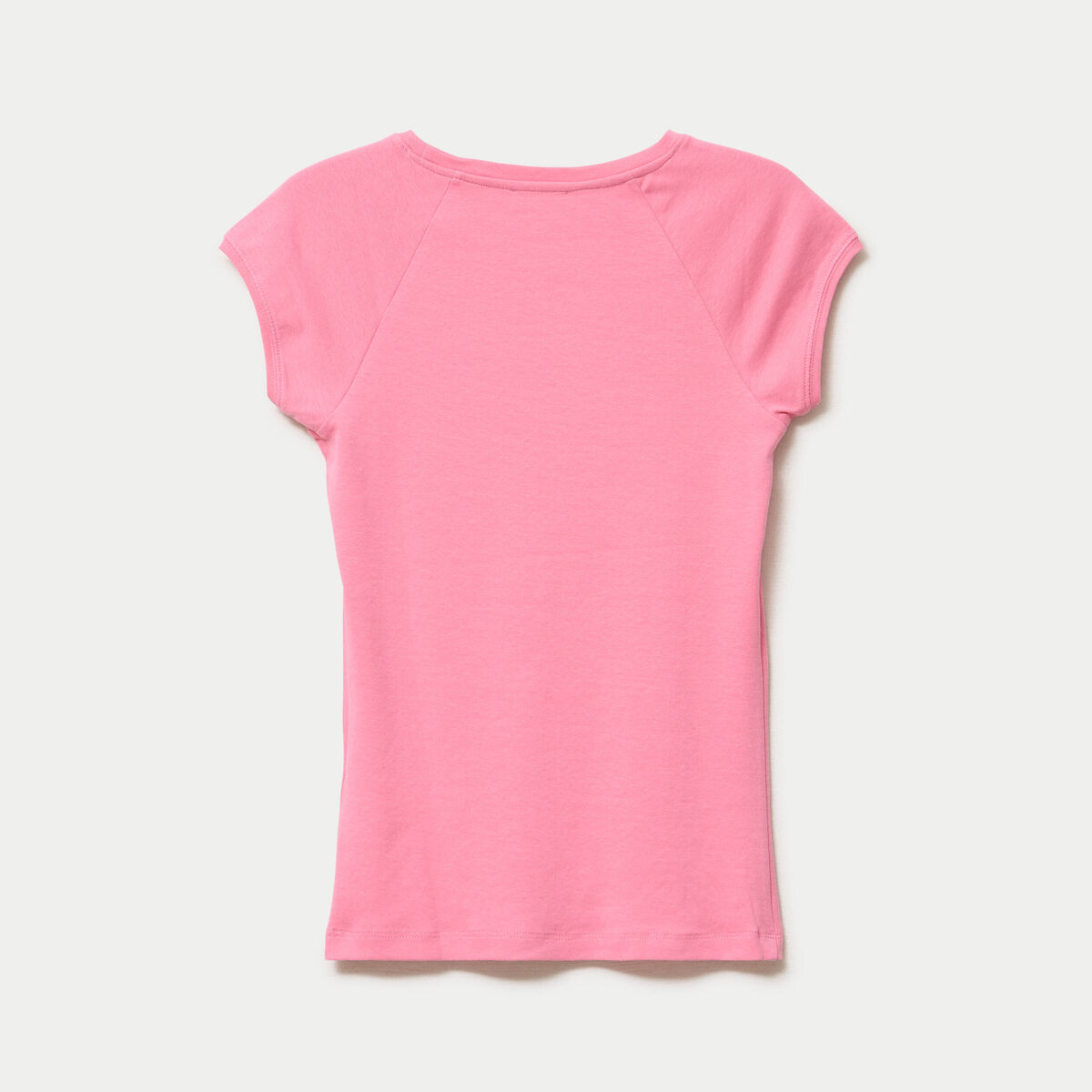 T-shirt manches courtes rose vif femme