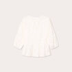 Blouse manches 3/4 ecru femme