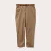 Pantalon chino 7/8&egrave;me beige femme