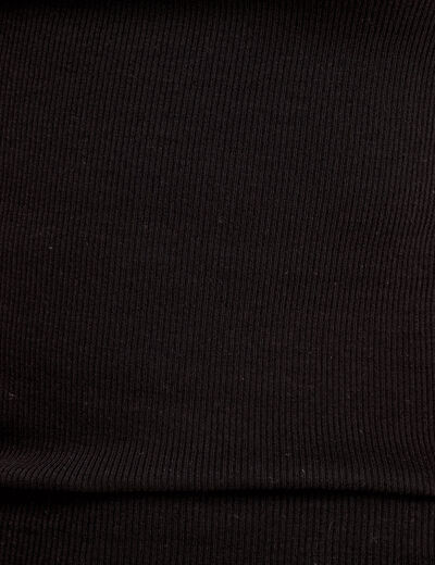 Débardeur détails dentelle noir femme