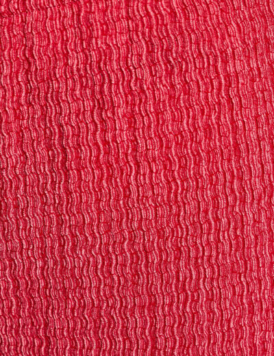 Pantalon large rouge foncé femme