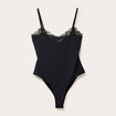 Body avec dentelle noir femme